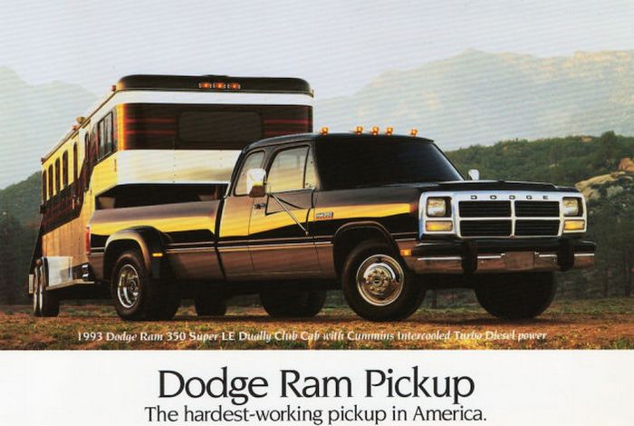 1993 Dodge Ram интересно, культовые автомобили