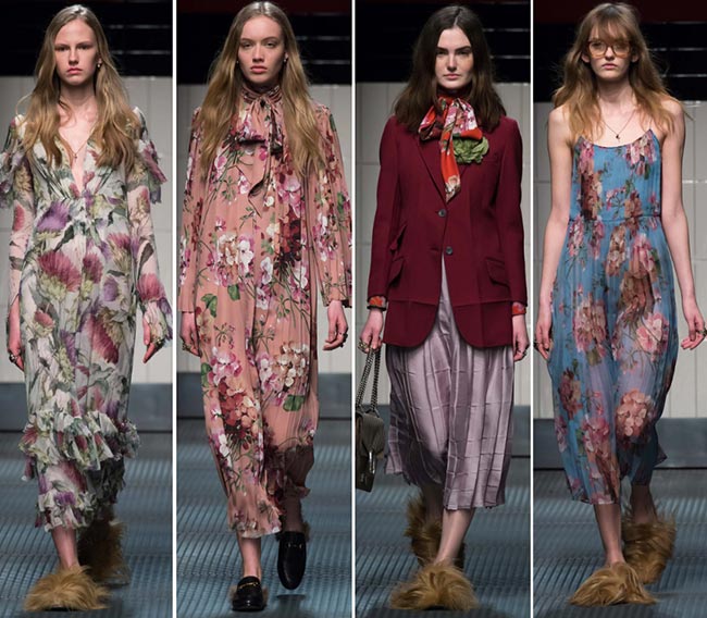 Gucci Осень / Зима 2015-2016 - Неделя Моды В Милане