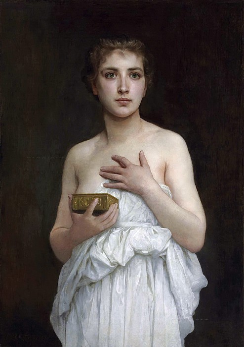 «Пандора». Автор: William Bouguereau. «Пандора». Автор: William Bouguereau.