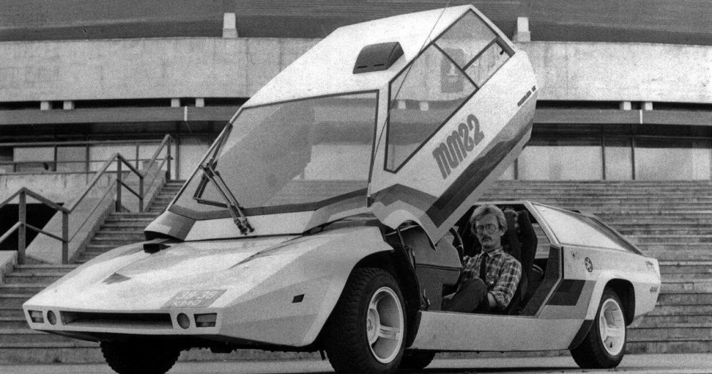6 крутых фото самодельного советского Cybertruck