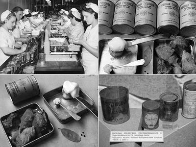 В 1873 году на всемирной выставке в Вене россиянка Надежда Кожина продемонстрировала способ приготовления мясных консервов, за что получила золотую медаль.