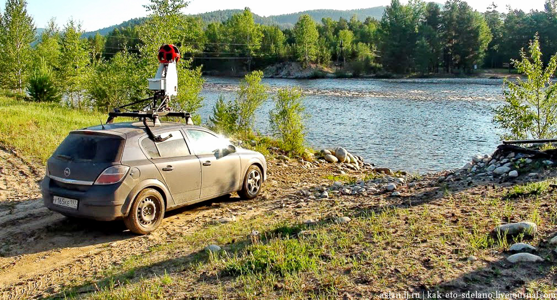 Как делают панорамы для Google Street View