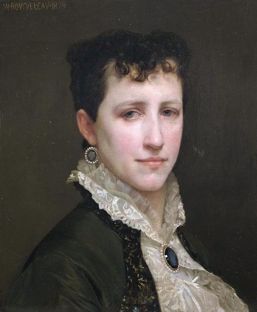 Элизабет Гарднер — вторая жена художника. (1879). Автор: William Bouguereau. Элизабет Гарднер — вторая жена художника. (1879). Автор: William Bouguereau.