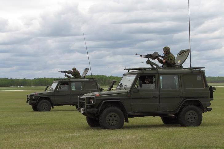 Mercedes-Benz G-Klasse Military авто, броневик, военная техника