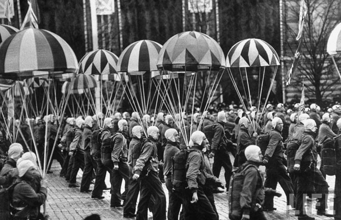 Как проходили майские праздники в Москве в 1958 году 1 мая, москва