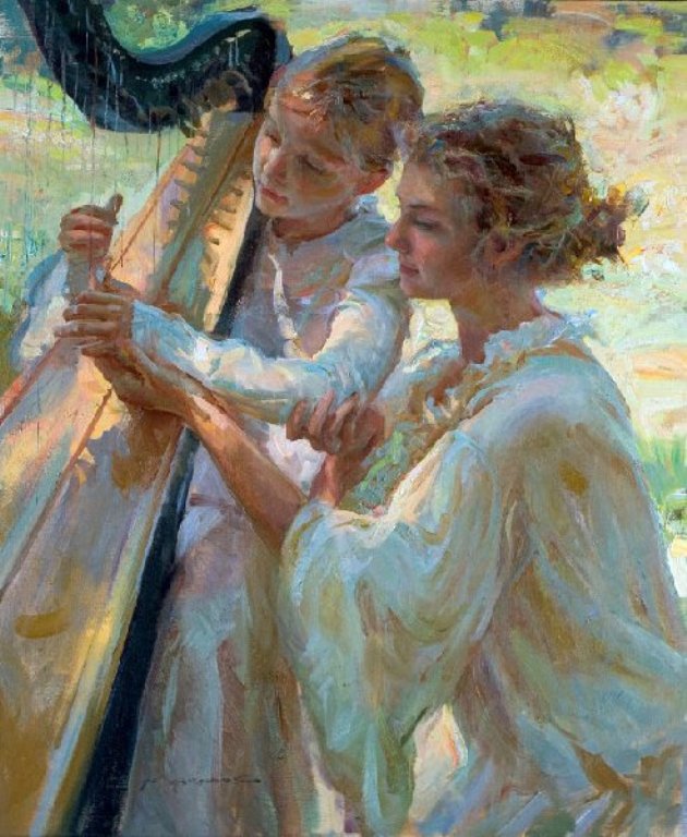 Женские образы в творчестве современного американского художника Daniel F. Gerhartz Женские образы в творчестве современного американского художника Daniel F. Gerhartz