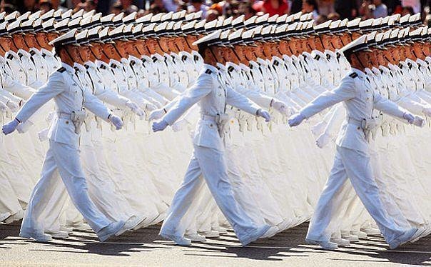 Военный парад в Китае