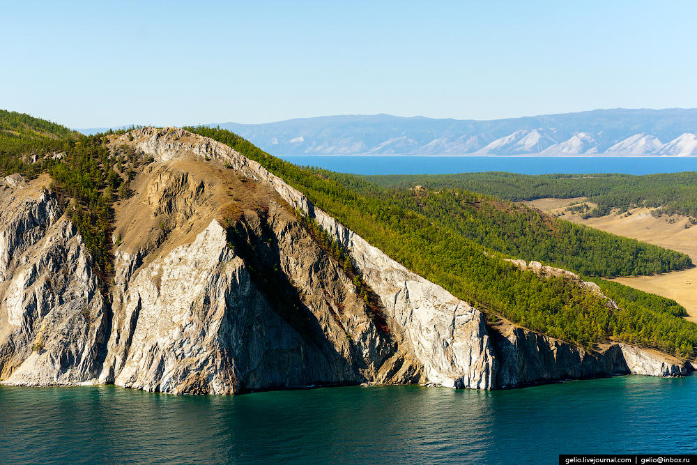 Байкал с вертолета