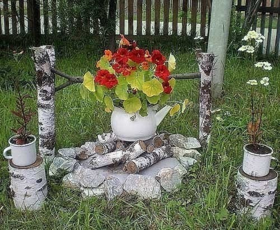 Красота на даче своими руками с фото Красота на даче своими руками с фото