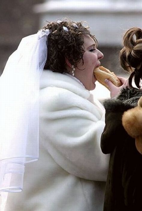 30  фотографий, которые никогда не попадут в свадебный альбом люди, свадьба, юмор