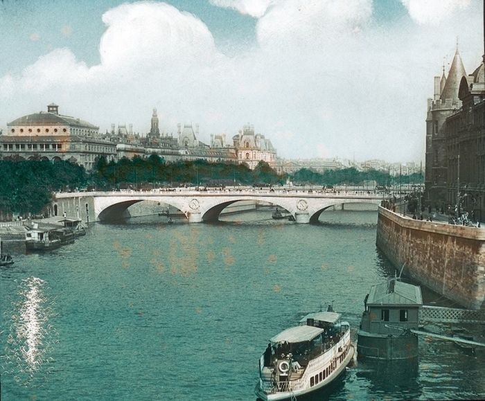 Париж тогда и сейчас
