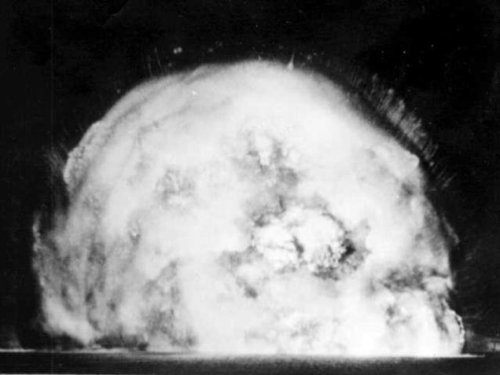 Снимок ядерного взрыва