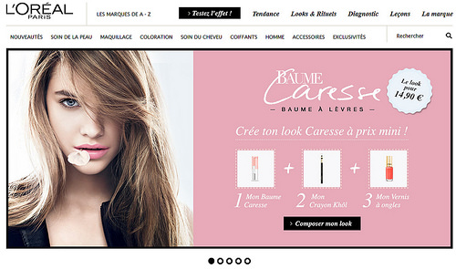 l'oreal new site