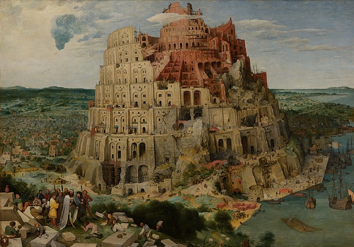 «Вавилонская башня», Питер Брейгель Старший (1563) 114 х 155 см. Дерево, масло. Музей истории искусств, Вена. Что зашифровал Брейгель на картине «Вавилонская башня», ставшей символом разобщенности единого народа
