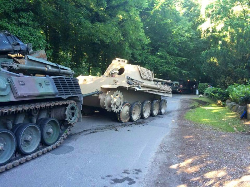 Немецкая полиция изъяла у местного жителя танк Хайкендорф, танк, факты