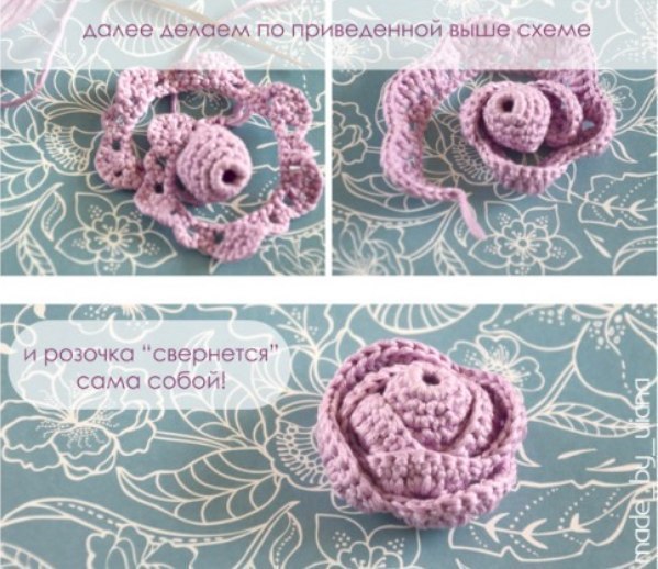 Украшения вязанные крючком мастер класс