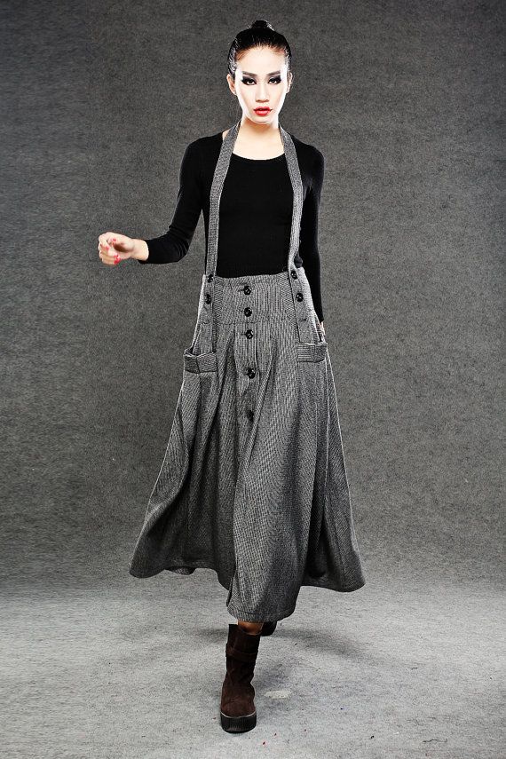 Wool skirts Long Maxi Skirt by YL1dress on Etsy, $89.00