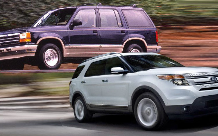26. Ford Explorer 26. Ford Explorer авто, история