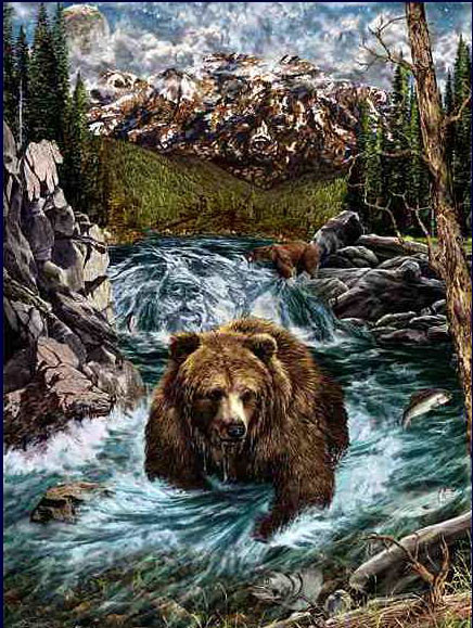 12 медведей Стивена Гарднера, загадки, картины