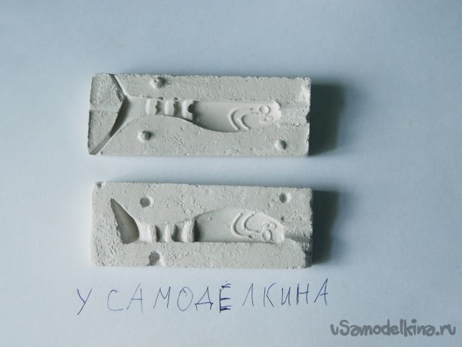 Форма для отлива силиконовых приманок