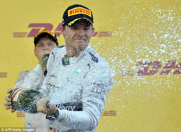 5.	Росберг занял второе место в прошлом сезоне Гран-при России.