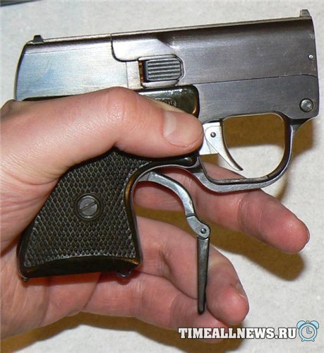 Бесшумный пистолет МСП "Гроза" (3 фото)