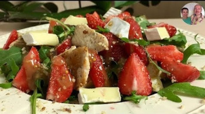 Очень вкусный летний салат «Рапунцель»