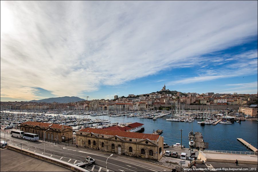 Старый порт в Марселе / The old port in Marseille