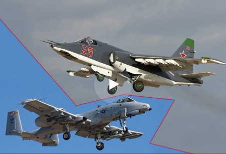 Су-25 «Грач» против А-10 Thunderbolt: схватка штурмовиков Су-25 «Грач» против А-10 Thunderbolt: схватка штурмовиков