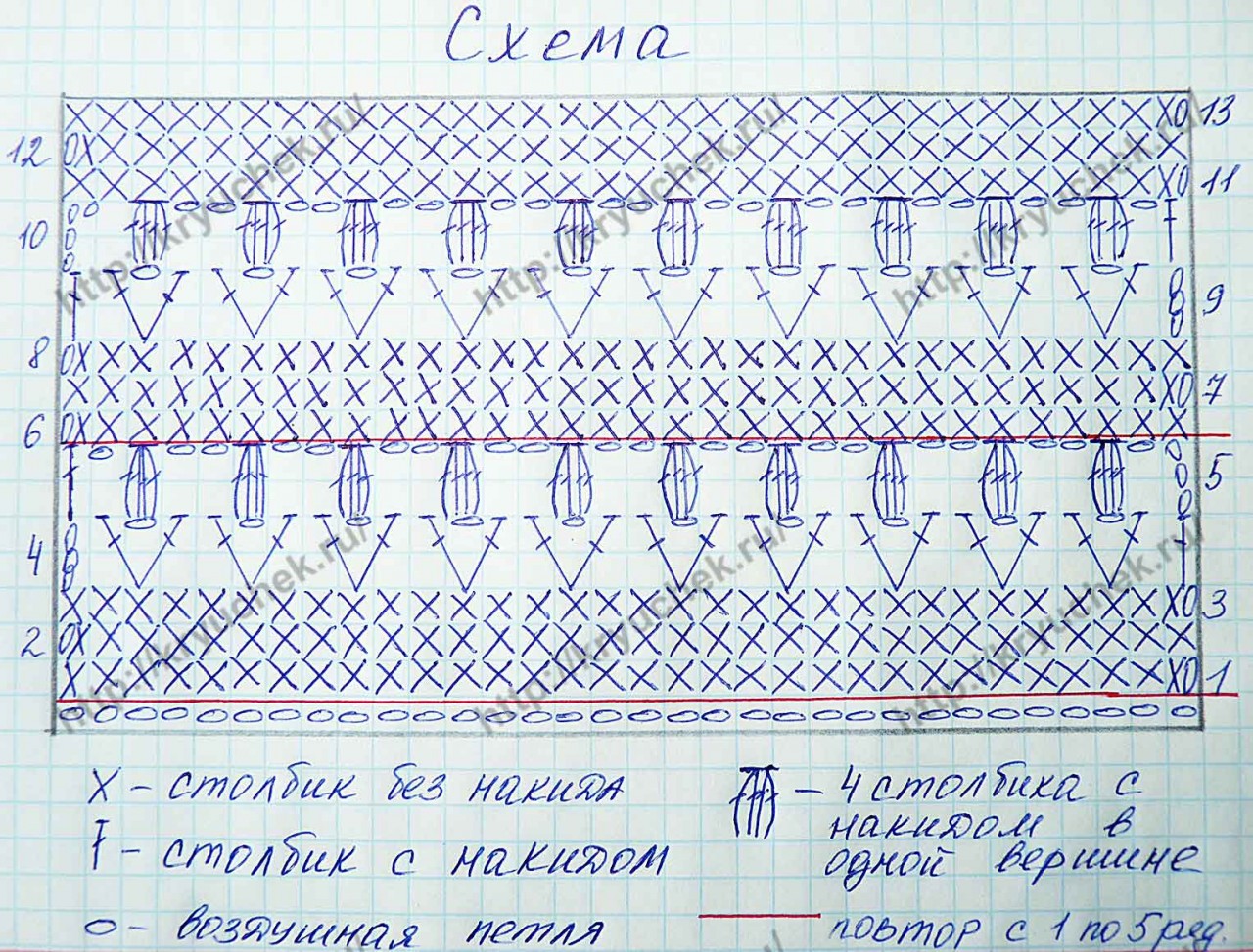 Столбик, петелька, стежок (идеи из интернет&#