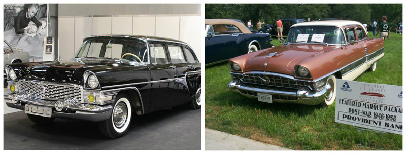 ГАЗ-13(1959-1981)- Packard Patrician(1956-1958) автомобили, история, ссср, факты