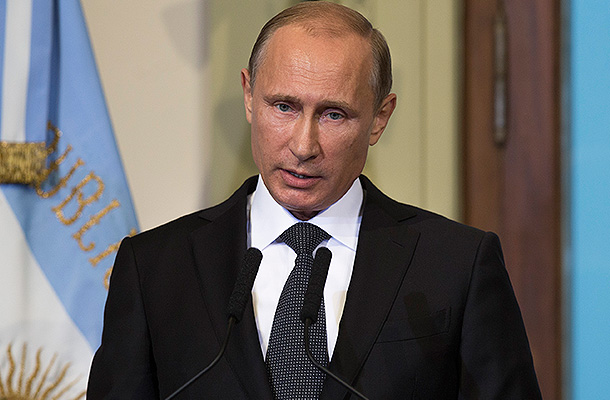 Речь В.В. Путина в Лас-Вегасе 31 декабря 2052 года.