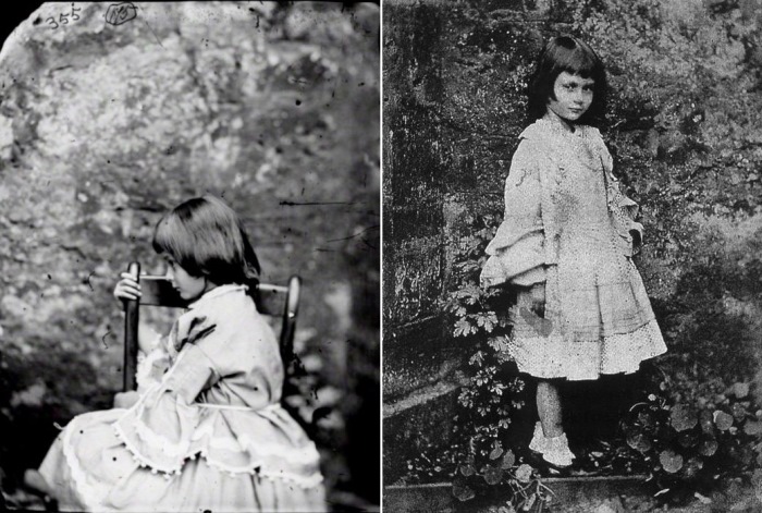 Алиса Лидделл, 1858 г. Фото Льюиса Кэрролла Алиса Лидделл, 1858 г. Фото Льюиса Кэрролла