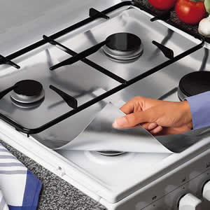 фольгу на плиту