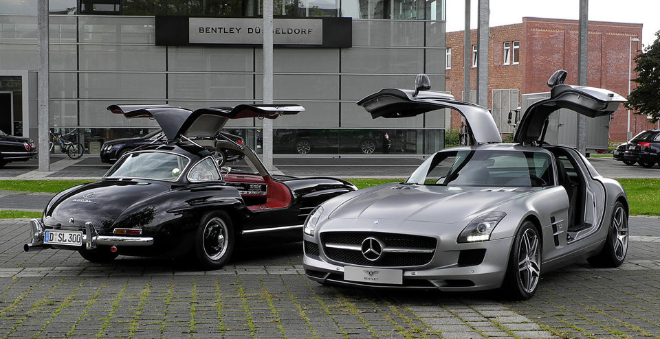 27. Mercedes SL/SLR 27. Mercedes SL/SLR авто, история