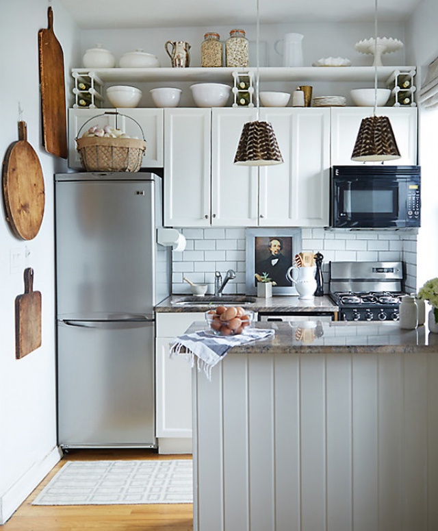 20 ценных идей, которые преобразят маленькую кухню так, что оттуда просто не захочется уходить!