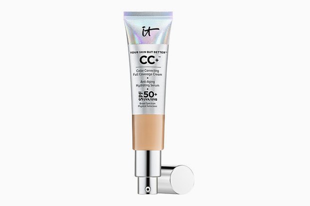 СС-крем IT Cosmetics Your Skin But Better CC+ Cream with SPF 50+ с коллагеном, пептидами, ниацинамидом и антиоксидантами. Изображение № 6.