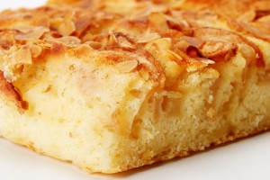 Постный пирог с яблоками