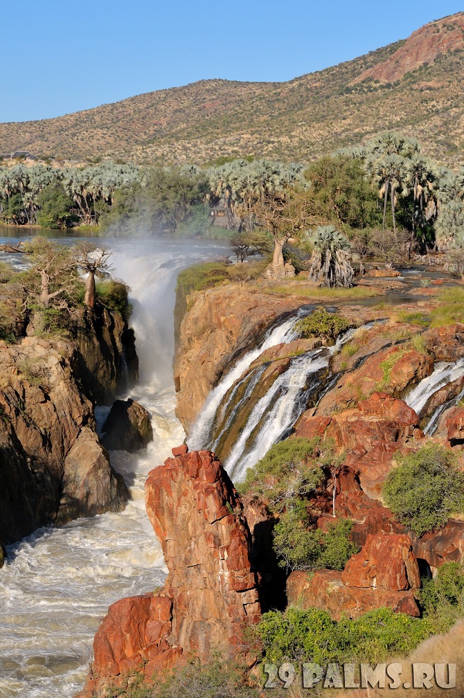 Водопады Намибии