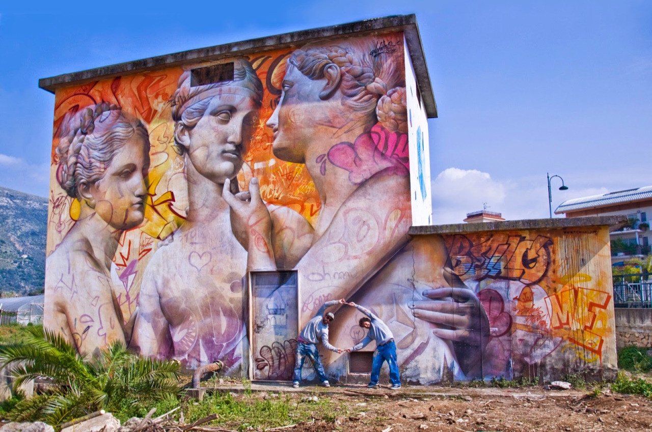 14. Фонди, Италия 14. Фонди, Италия граффити, стрит-арт, художники