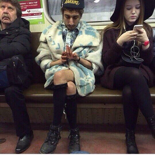 Осторожно, здесь может быть ваша фотография: мода в метро люди, метро, мода