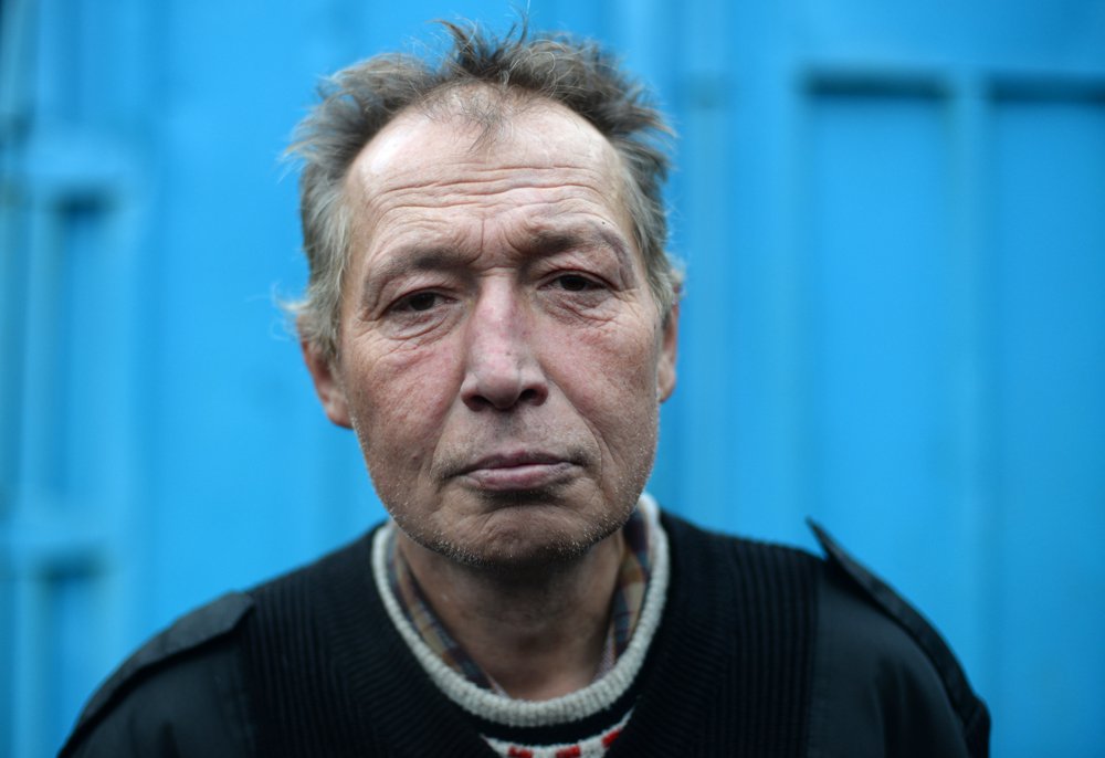 Питерские бездомные до и после стрижки Питерские бездомные до и после стрижки