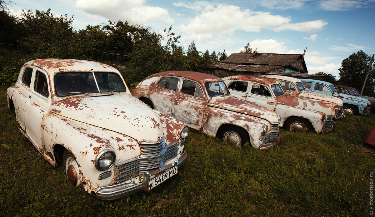 Коллекция автомобилей под открытым небом Черноусово, музей, олдтаймер, ретро автомобили