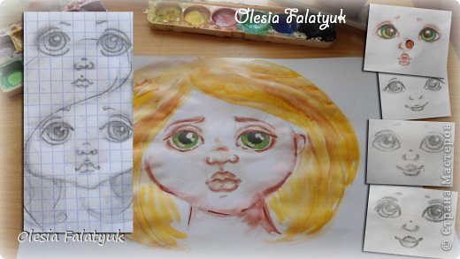 Мастер класс по рисованию лица кукол Мастер класс по рисованию лица кукол