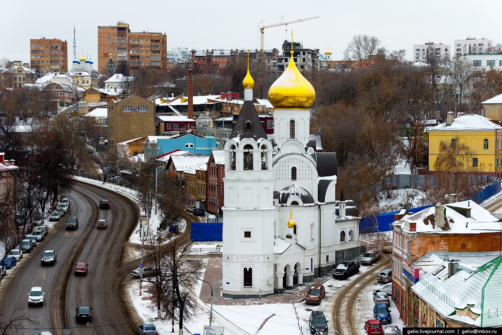 Сказочный зимний Нижний Новгород