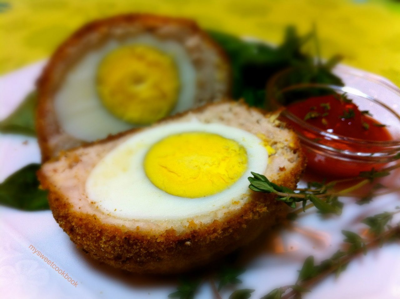 Яйца по шотландски фото