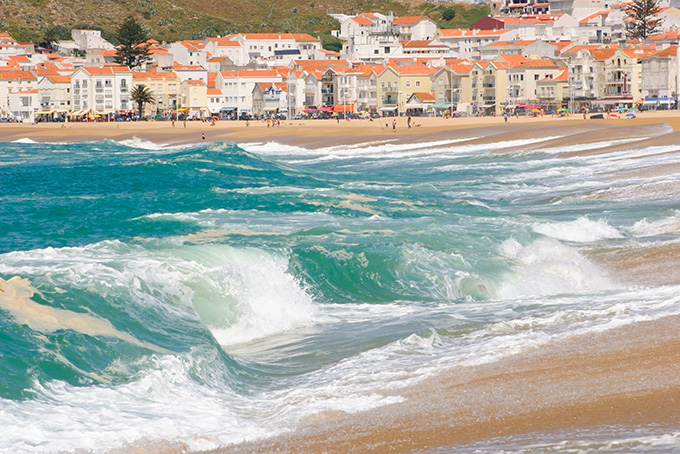 Португальские пляжи: Назаре 