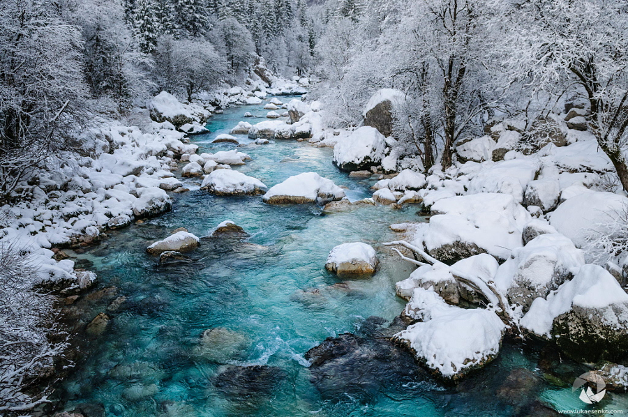 Река Соча Словения