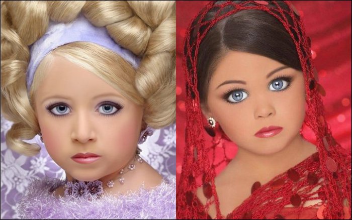 Детские конкурсы красоты: что приходится выдерживать девочкам ради красивых снимков для их мам