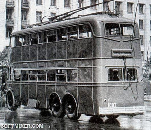 Советский двухэтажный троллейбус: автолегенда родом из Ярославля авто, история, москва, общественный транспорт, ссср, троллейбус